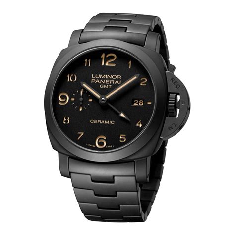 panerai ceramic gmt review|officine Panerai watch.